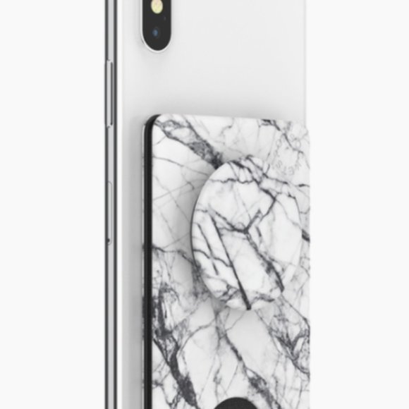 Popwallet+ Dove White Marble by Pocksocket - Picture 2 of 3